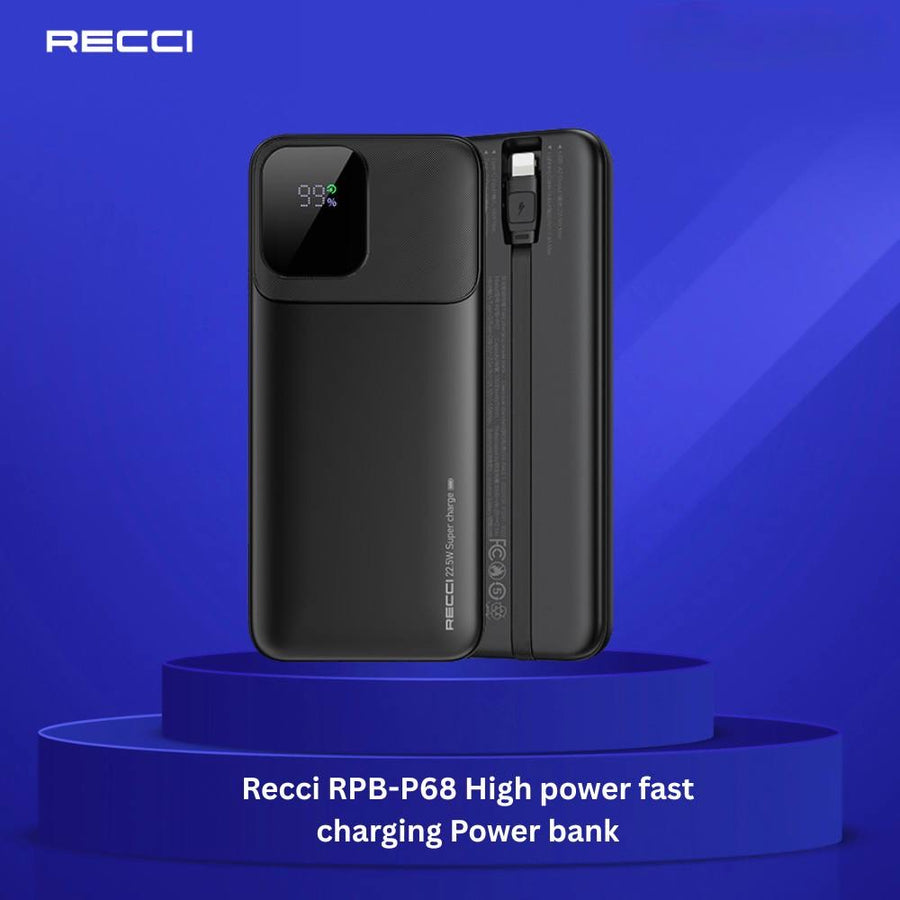 Recci 22.5W PD 20W Fast Charging Power Bank RPB-P68