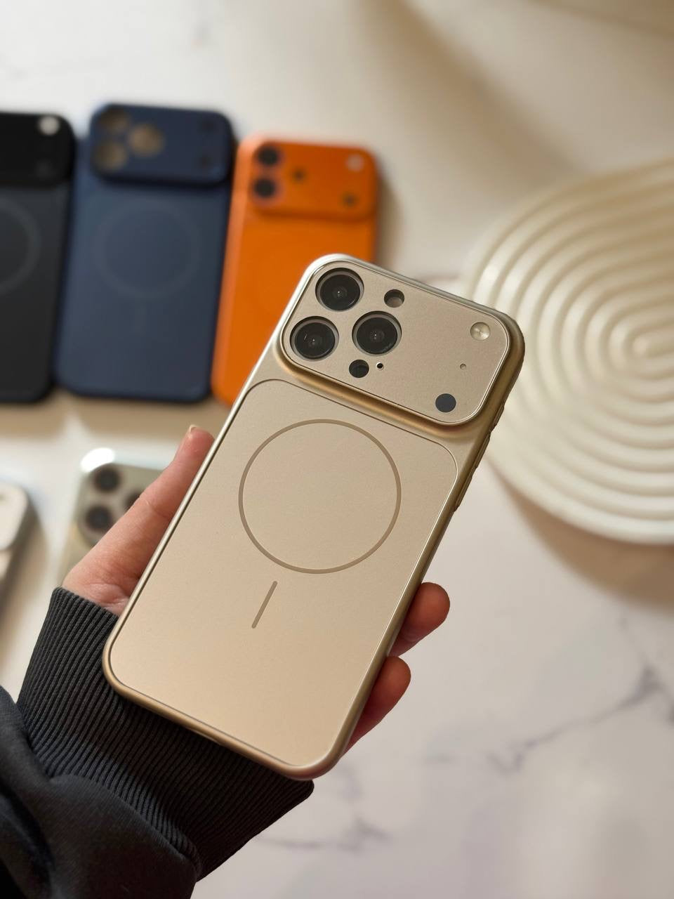 MagSafe Camera Protection Phone Case with Lens Cover