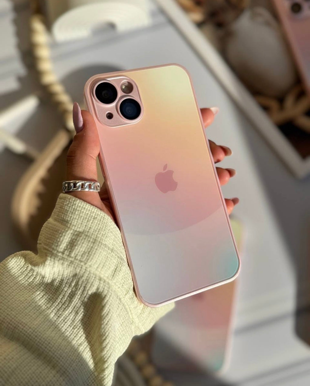 iPhone Ultra-Slim Crystal Clear Case with Camera Lens Protection