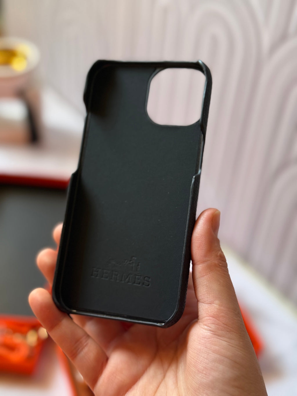 Luxury Designer-Style iPhone Case with Crossbody Strap and Card Holder