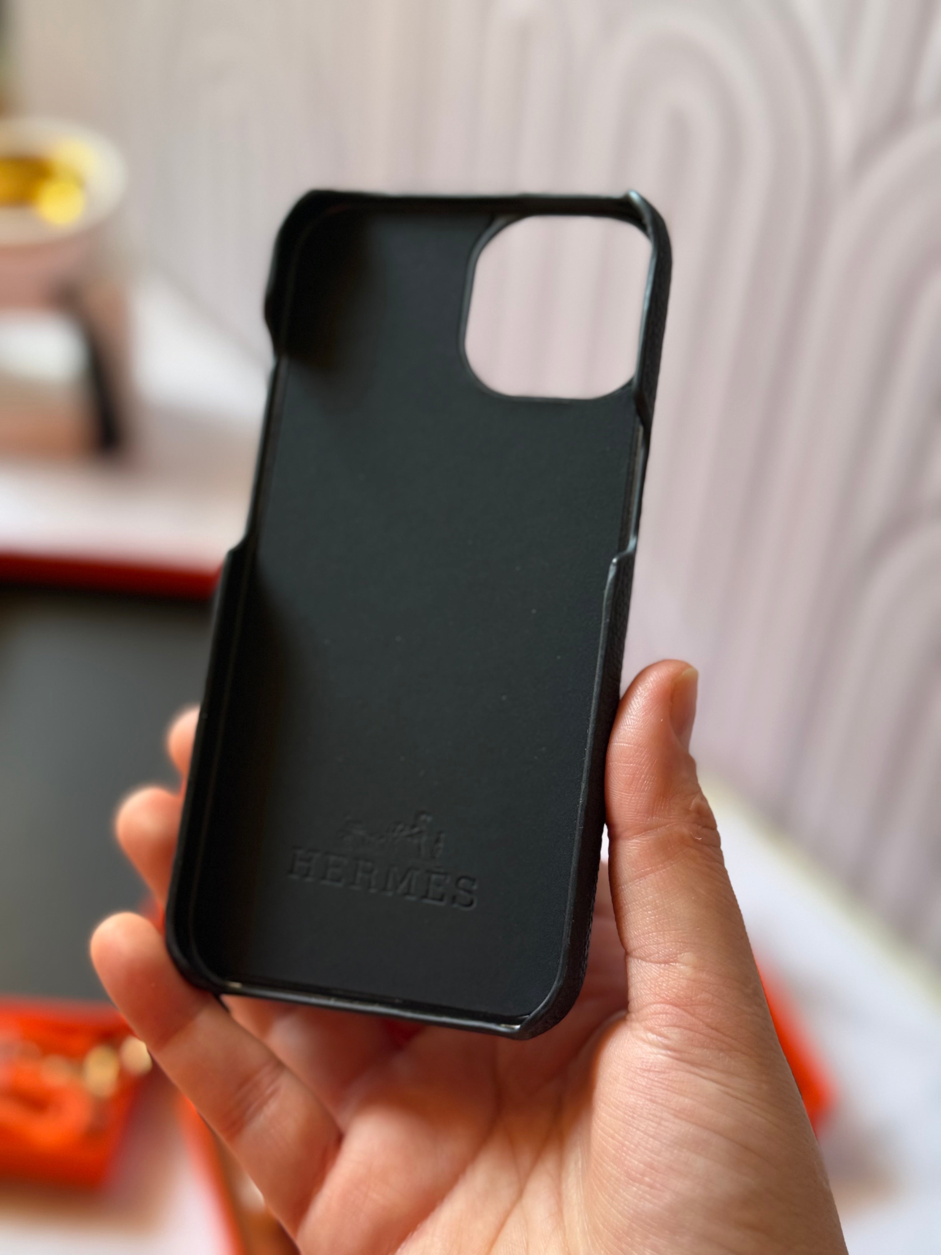 Luxury Designer-Style iPhone Case with Crossbody Strap and Card Holder