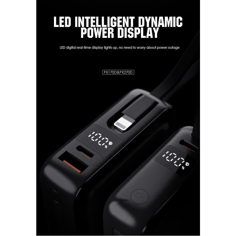 Mini PowerBank Lenyes PX170D