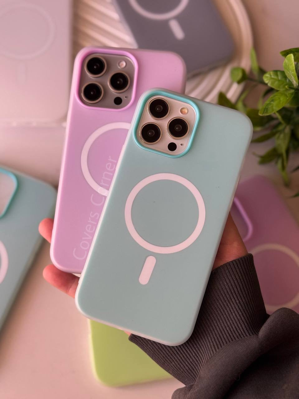 Soft Silicone MagSafe Phone