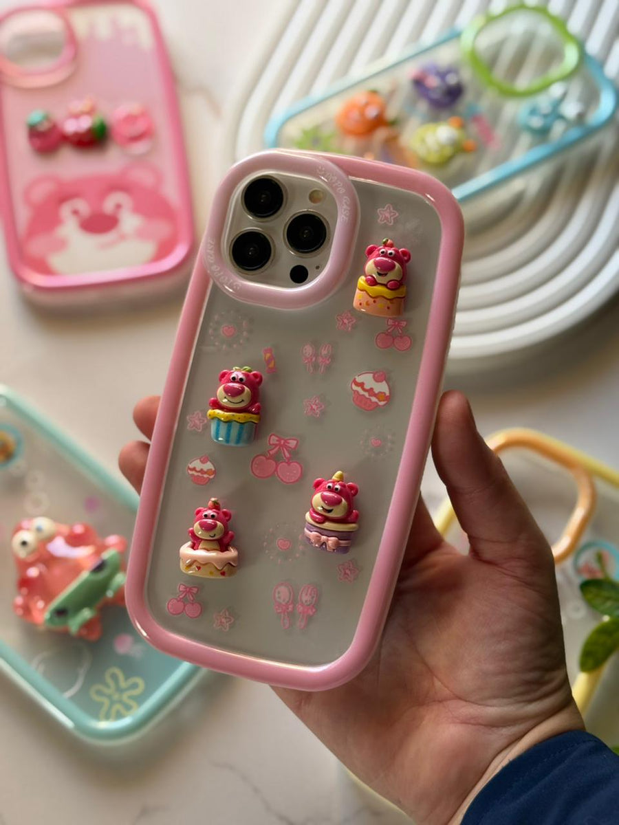 Lotesu iPhone Cases – Cupcake/Monster/Sponge Bob/Simple Edition