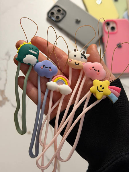 Cute Cable Organizers with Cartoon Characters