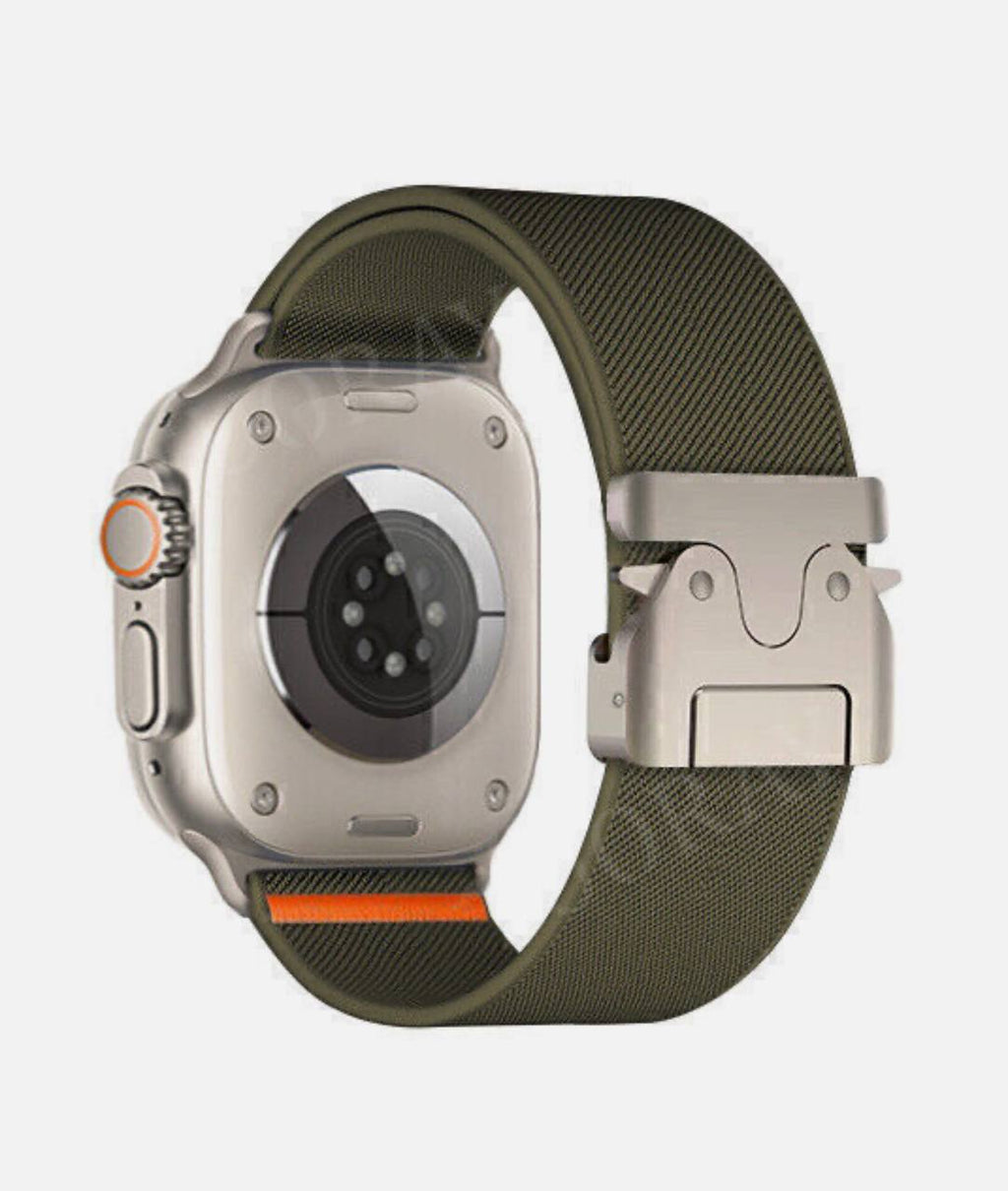 Nylon Sport Watch Band with Secure Parachute Buckle for Apple Watch