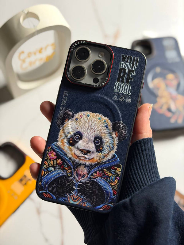 Premium Ultras Slim MagSafe Case - IPhone 16 pro max - Panda