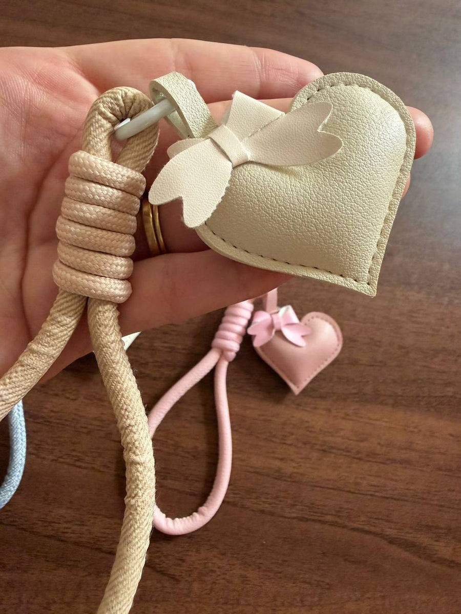 Heart Charm Phone Wrist Strap