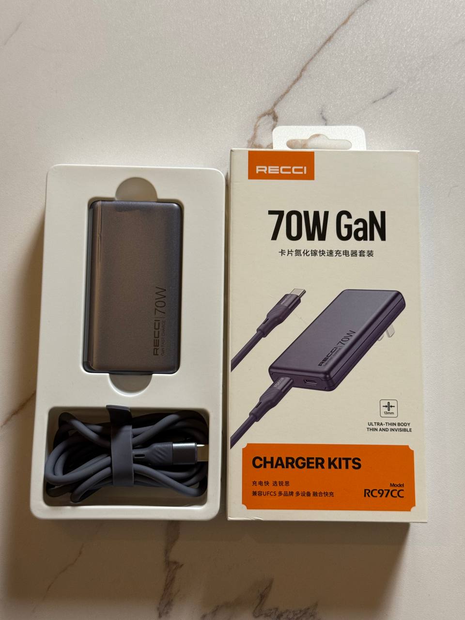 Recci 70W Charger Kit