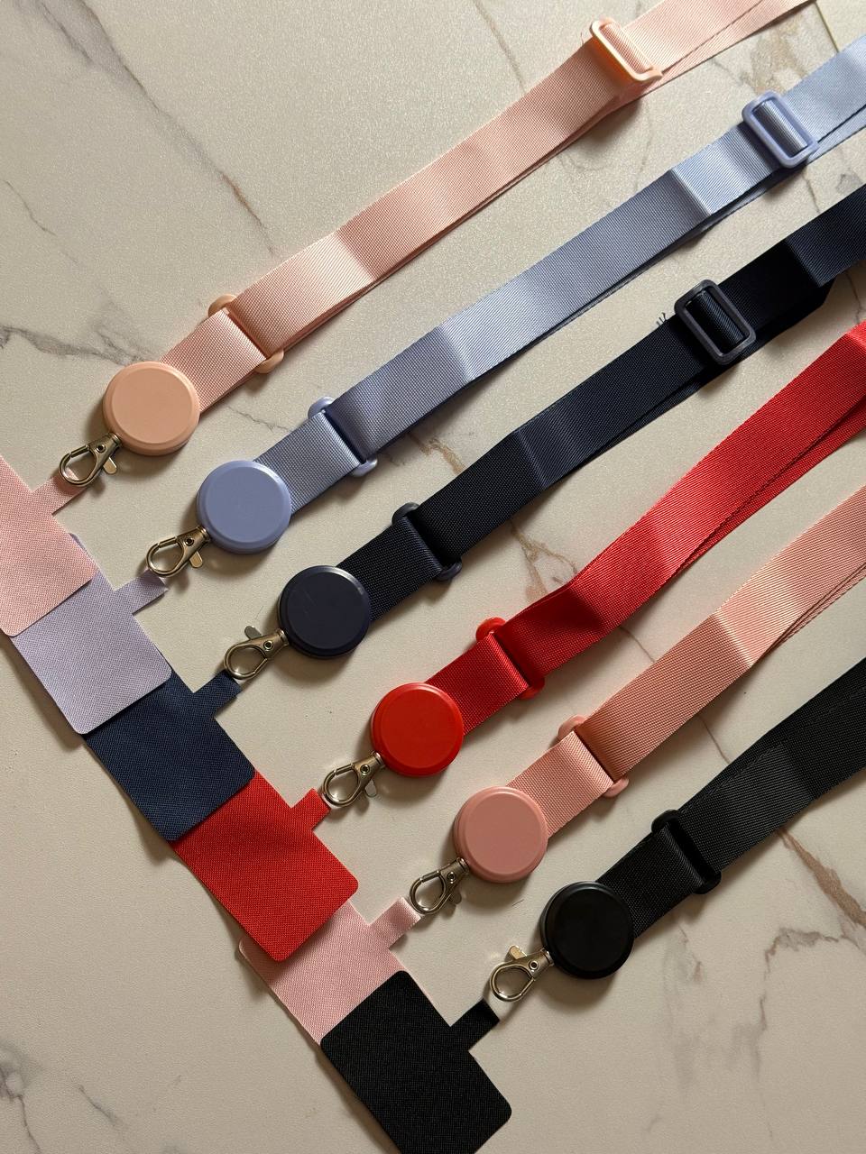 Adjustable Phone Lanyard Strap with Detachable Holder 55CM