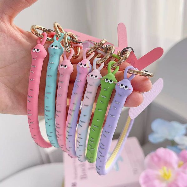 Cute Snail Phone Strap Wristlet Collection with Googly Eyes