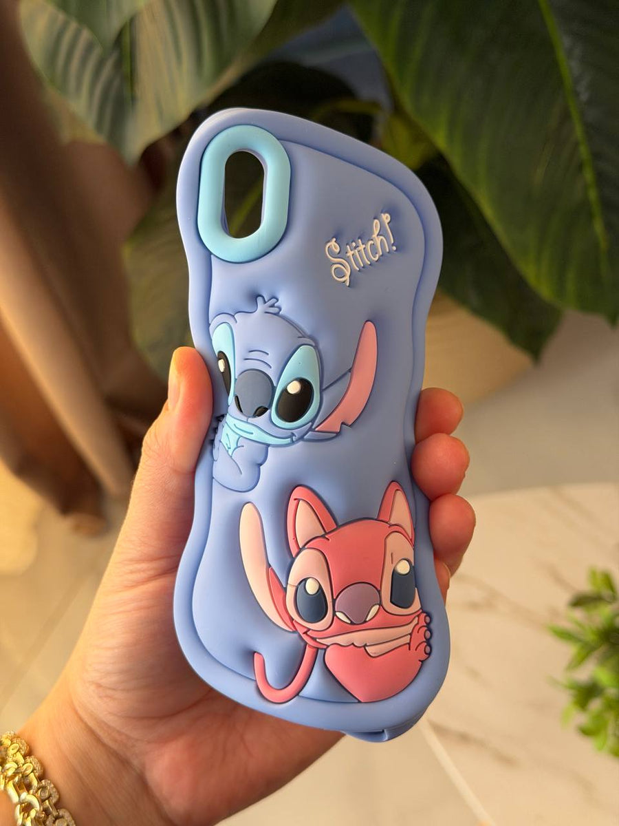 3D Silicone Phone Case – Stitch Cartoon