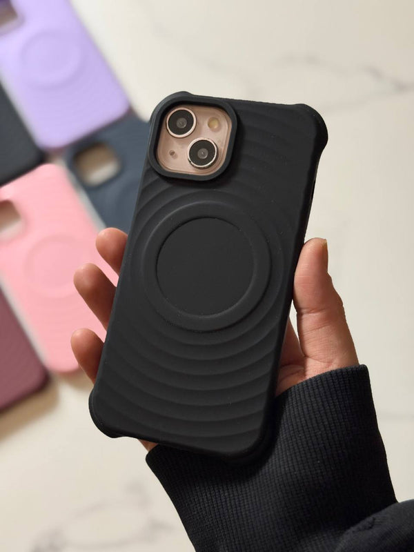 MagSafe Silicone - IPhone 15 pro max - Black