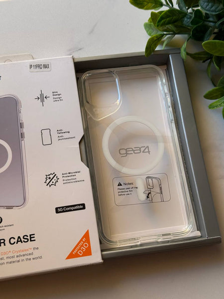 GEAR4 Clear Case for iPhone 15 Pro Max with MagSafe