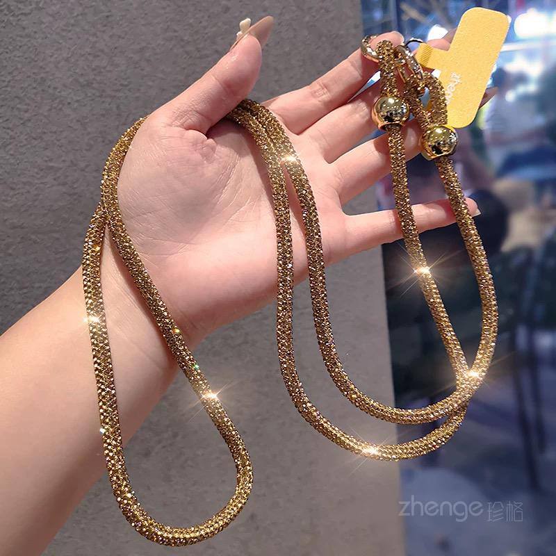 Rhinestone Crystal Phone Crossbody Strap