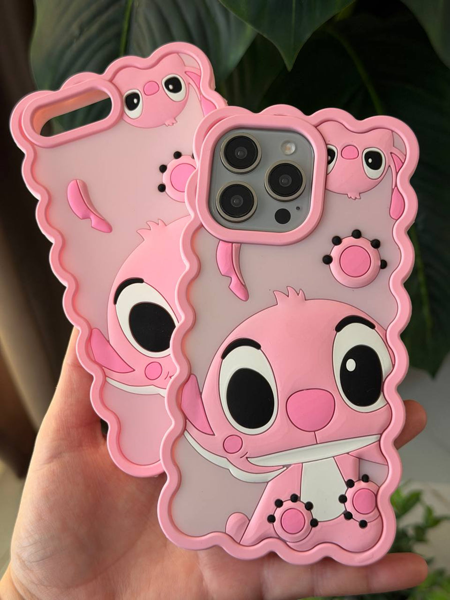 3D Silicone Phone Case – Cute Cartoon