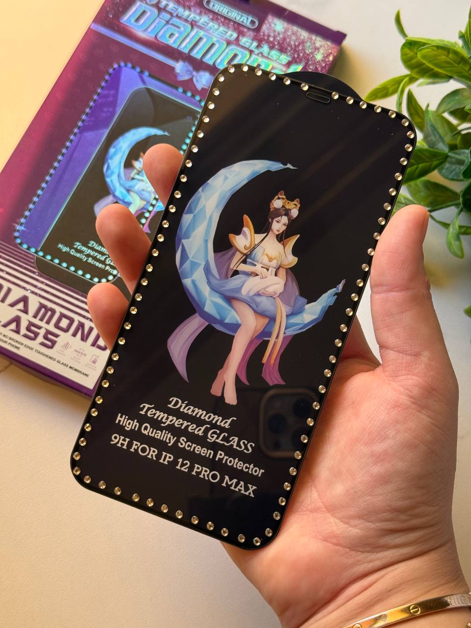 Diamond Glass Screen Clear HD for iPhone