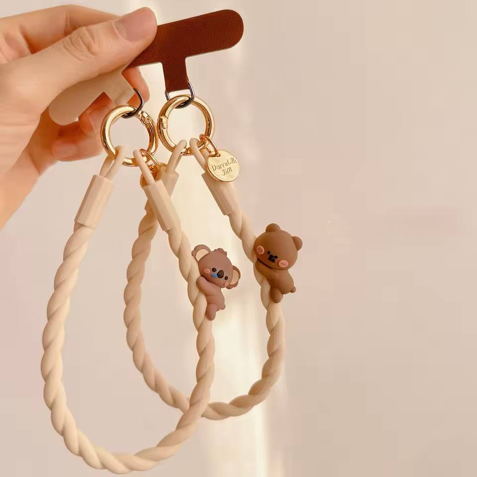 Kawaii Phone Strap Collection with Cute Animal Charms