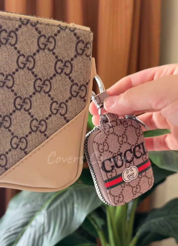 AirPods Cover - Beige Gucci