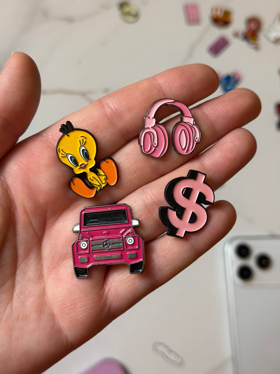 3D Phone stickers