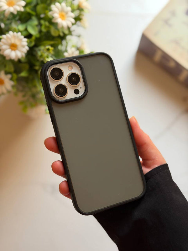 Crystal Clear Protection with a Stylish Colored Frame - IPhone 15 pro max - Tint