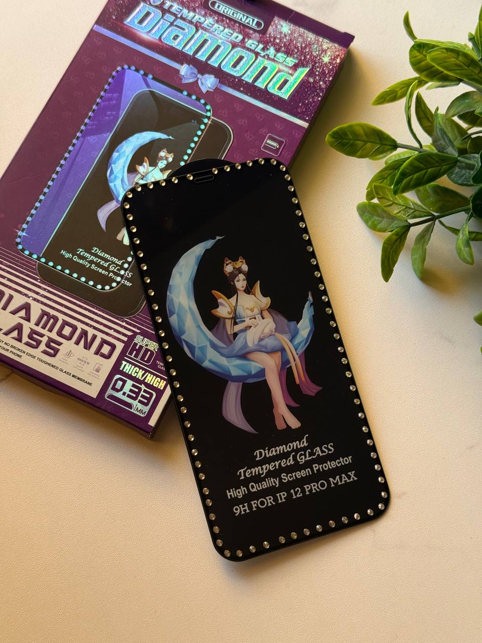 Diamond Glass Screen Clear HD for iPhone