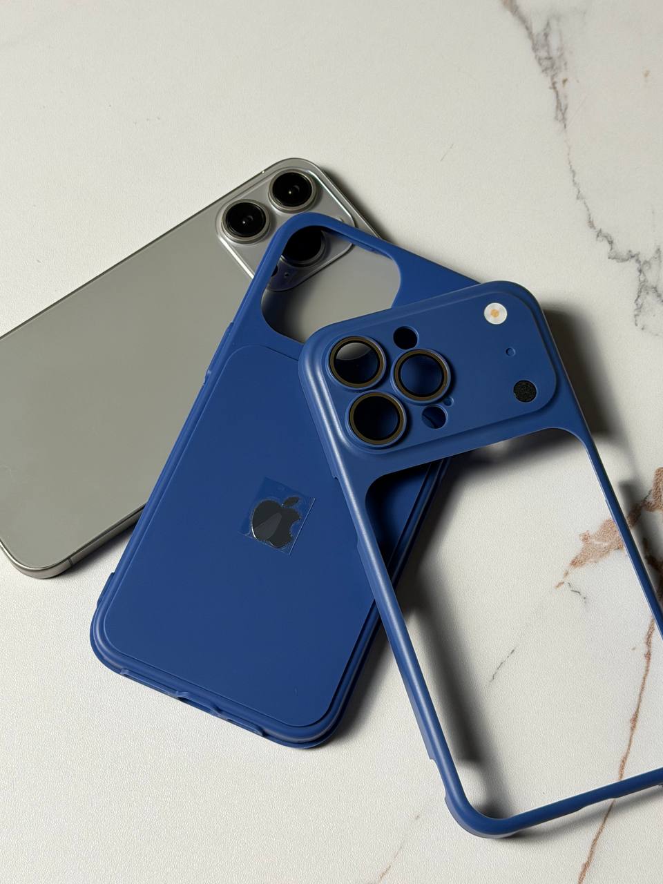 Double Protection Silicone iPhone Case with Camera Protection