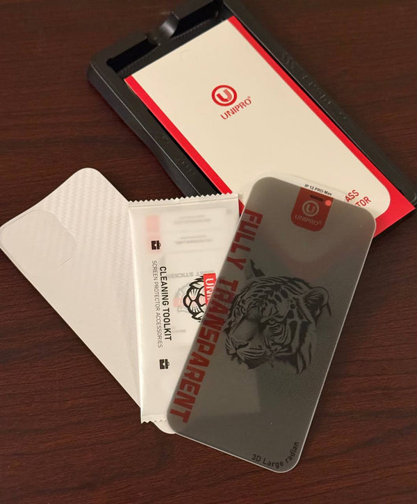 UNIPRO Fully Transparent (front & Back) 3D Screen Protector