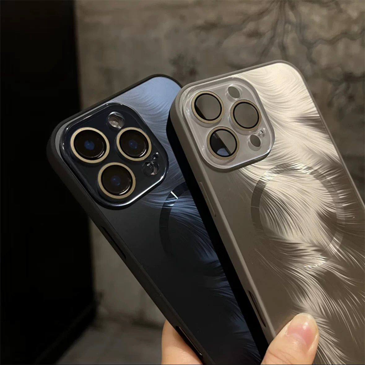 Luxury Glossy MagSafe iPhone Case