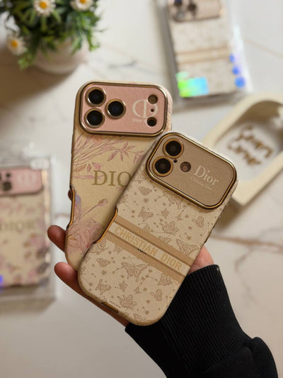 Dior-Inspired Luxury iPhone Case