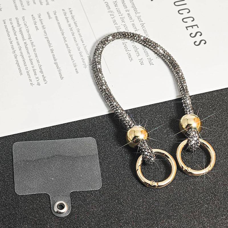 Rhinestone Crystal Phone Crossbody Strap