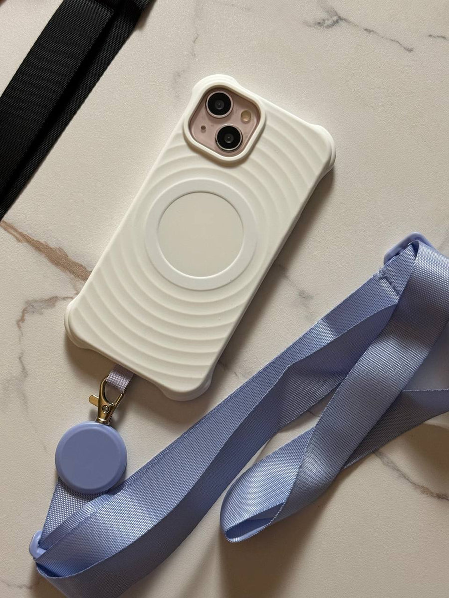 Adjustable Phone Lanyard Strap with Detachable Holder 55CM