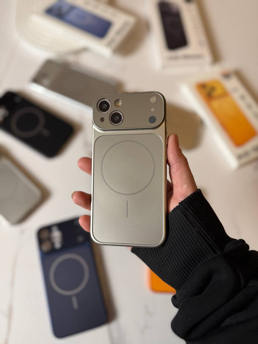 MagSafe Compatible iPhone Case with Camera Lens Protector