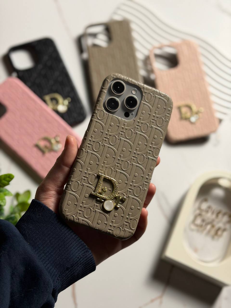 Luxury Dior iPhone Case