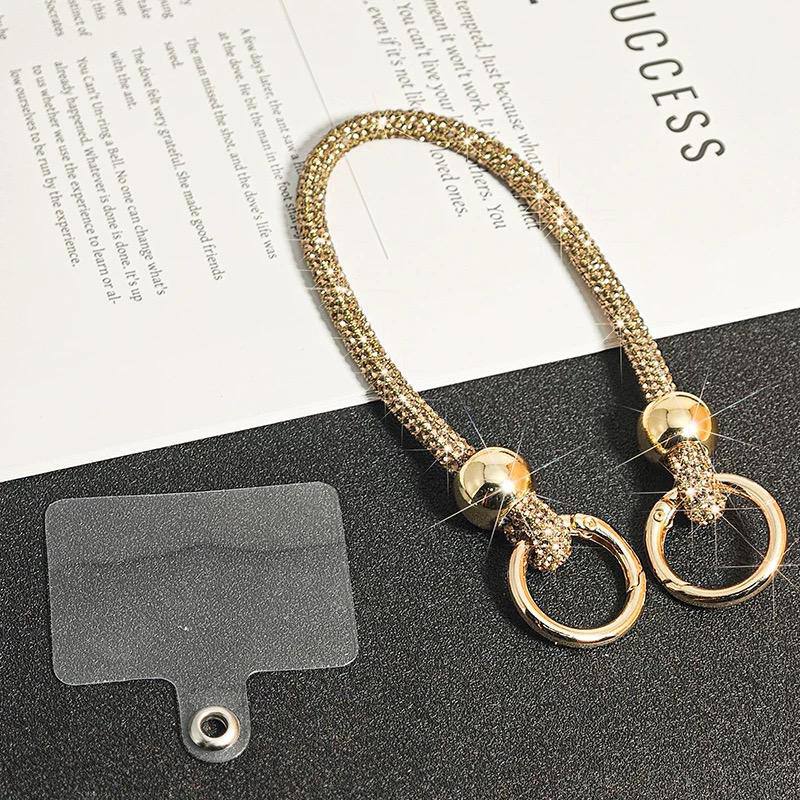Rhinestone Crystal Phone Crossbody Strap