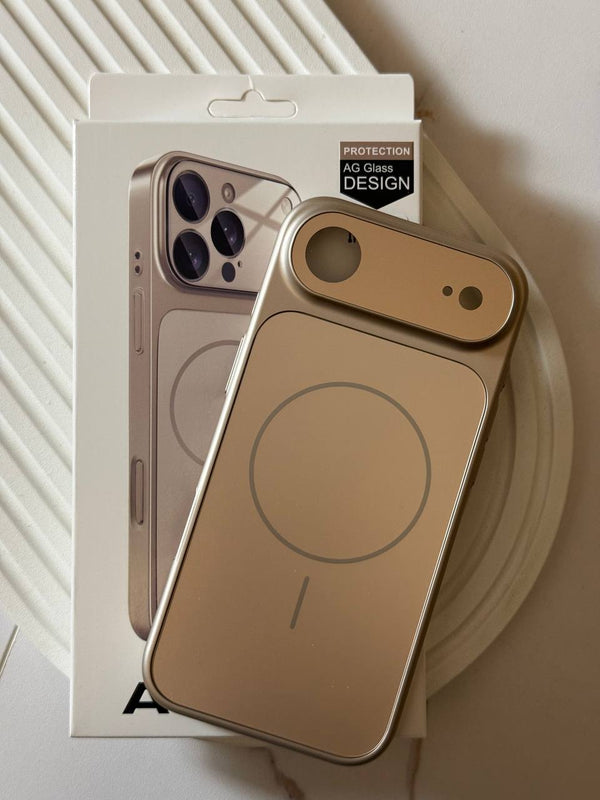 MagSafe Compatible iPhone Case with Camera Lens Protector - IPhone 17 Air- Cafe