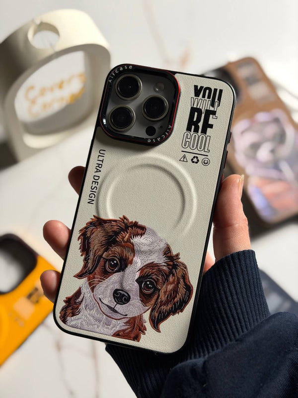 Premium Ultras Slim MagSafe Case - IPhone 16 pro max - Baby Dog