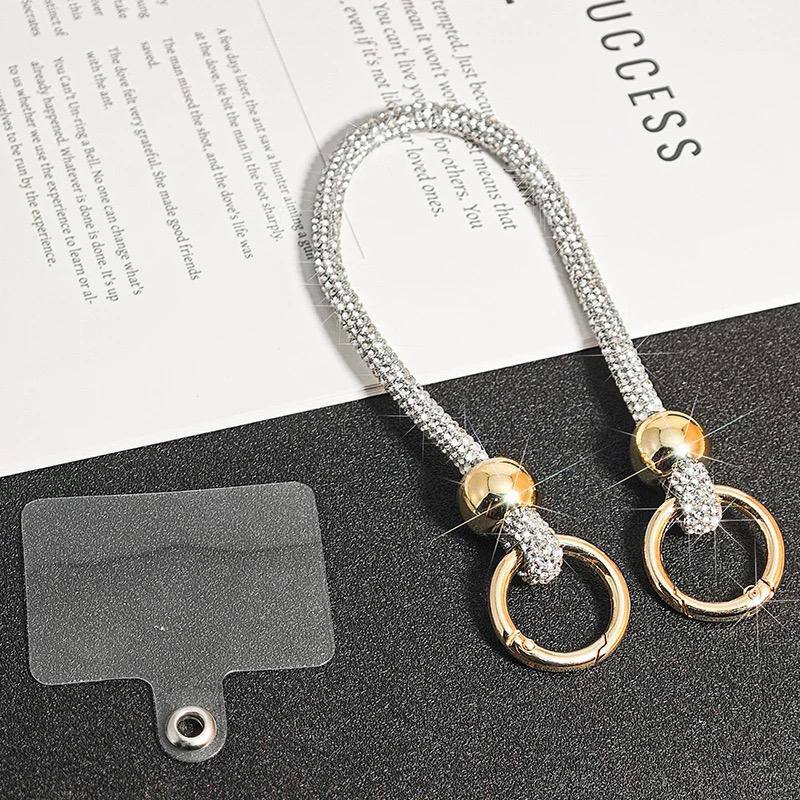 Rhinestone Crystal Phone Crossbody Strap