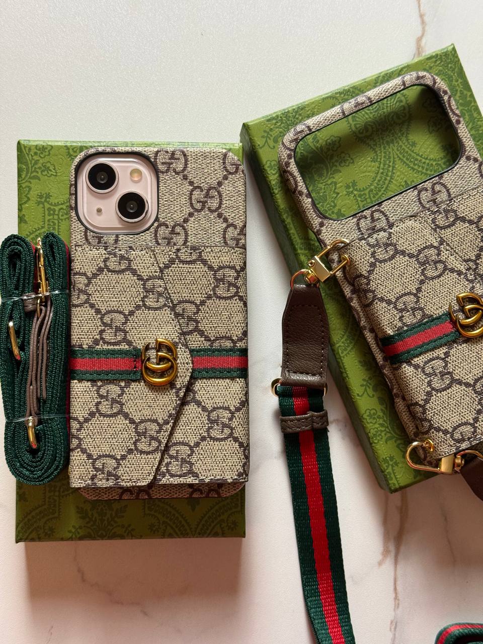 Designer Luxury Phone Cases with Card Holder