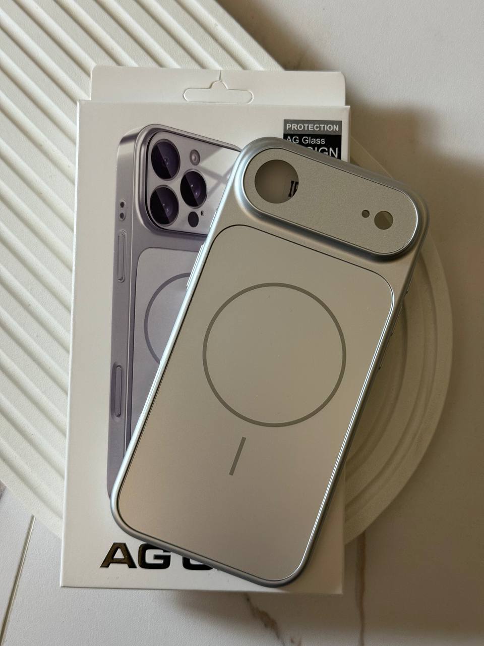 MagSafe Compatible iPhone Case with Camera Lens Protector