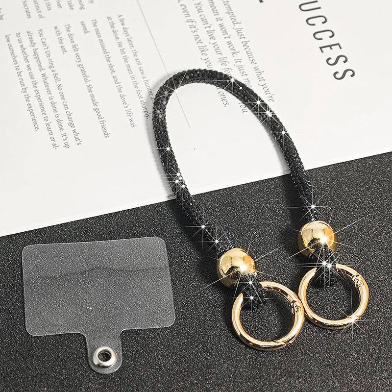 Rhinestone Crystal Phone Crossbody Strap