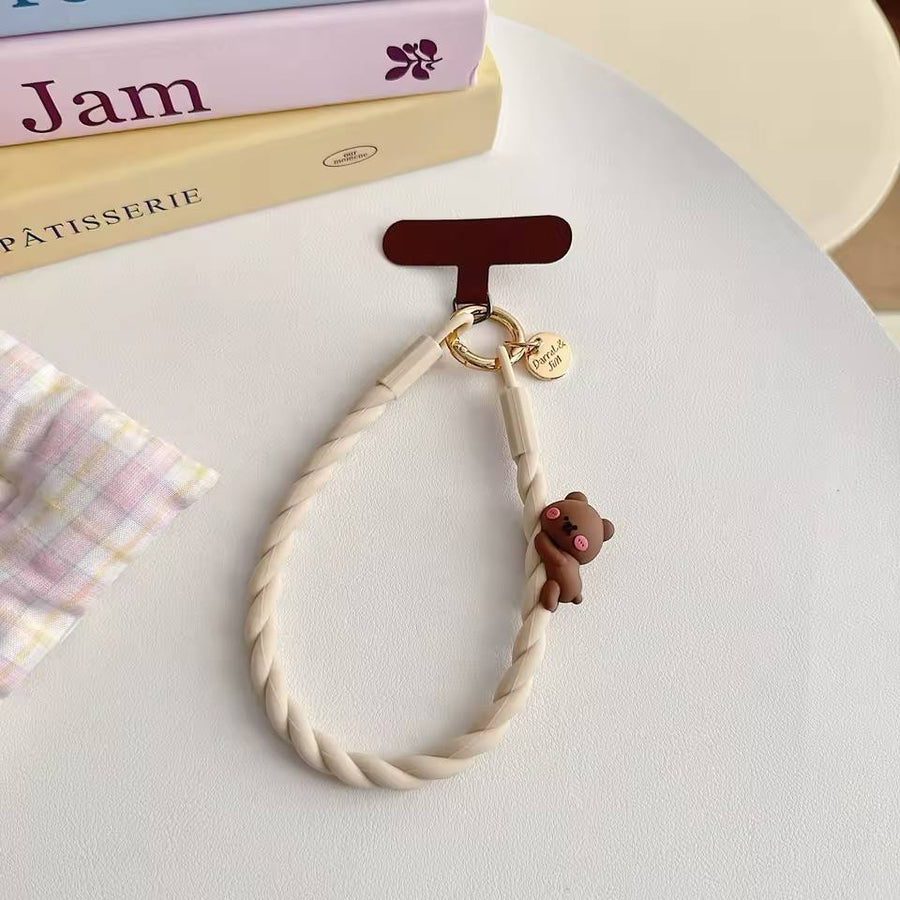 Kawaii Phone Strap Collection with Cute Animal Charms