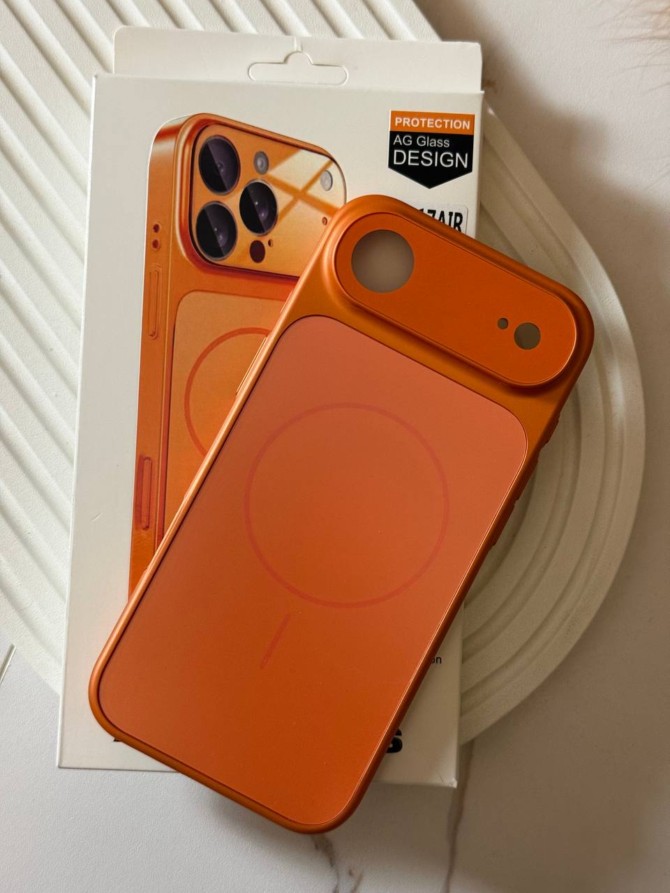 MagSafe Compatible iPhone Case with Camera Lens Protector