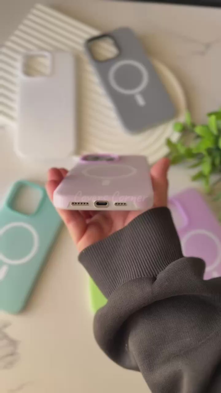 Soft Silicone MagSafe Phone